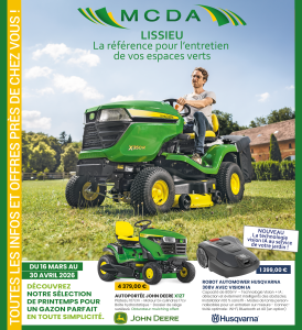 Sélection motoculture Printemps 2026 MCDA LISSIEU